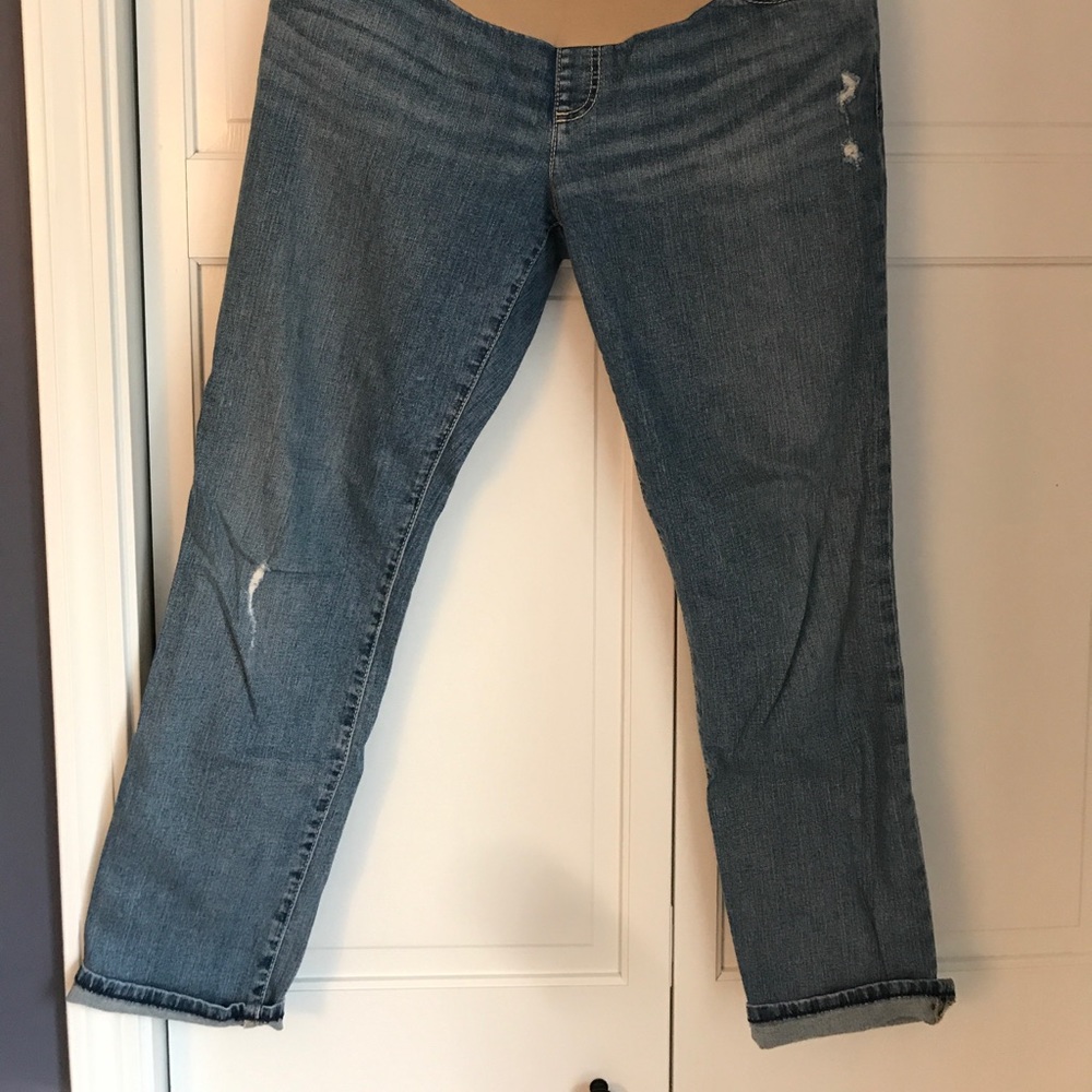 Motherhood Maternity Boyfriend Jean